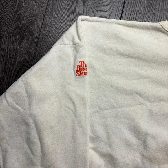 Vintage Molson Canadian Beer 1990s Sweatshirt Large White Beer Canada Bear - Picture 8 of 11